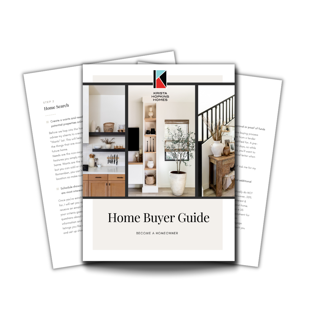 Krista Hopkins Homes Home Buyer Guide