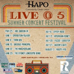 Hapo Live @ 5 June Events Schedule | Krista Hopkins Homes, Tri-cities Realtors® Hapo Live @ 5 June Events Schedule