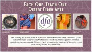 Desert Fiber Arts Guild Exhibit at Reach Museum