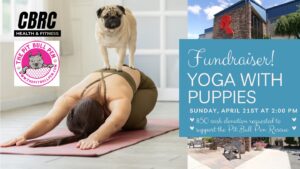 Yoga with Puppies - a Fundraiser for the Pit Bull Pen