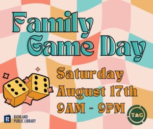 Family Game Day at the Richland Public Library