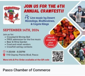 6th Annual Pasco Chamber Crawfest