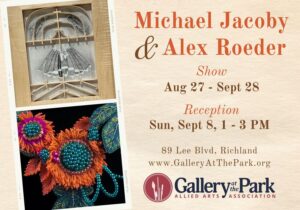 Michael Jacoby and Alex Roeder- Exhibition of Intricate Woodwork and Beadwork
